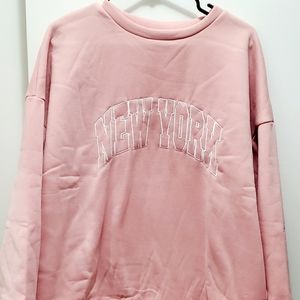 Women Pink Sweatshirt
